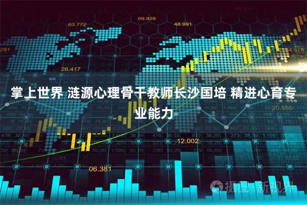 掌上世界 涟源心理骨干教师长沙国培 精进心育专业能力